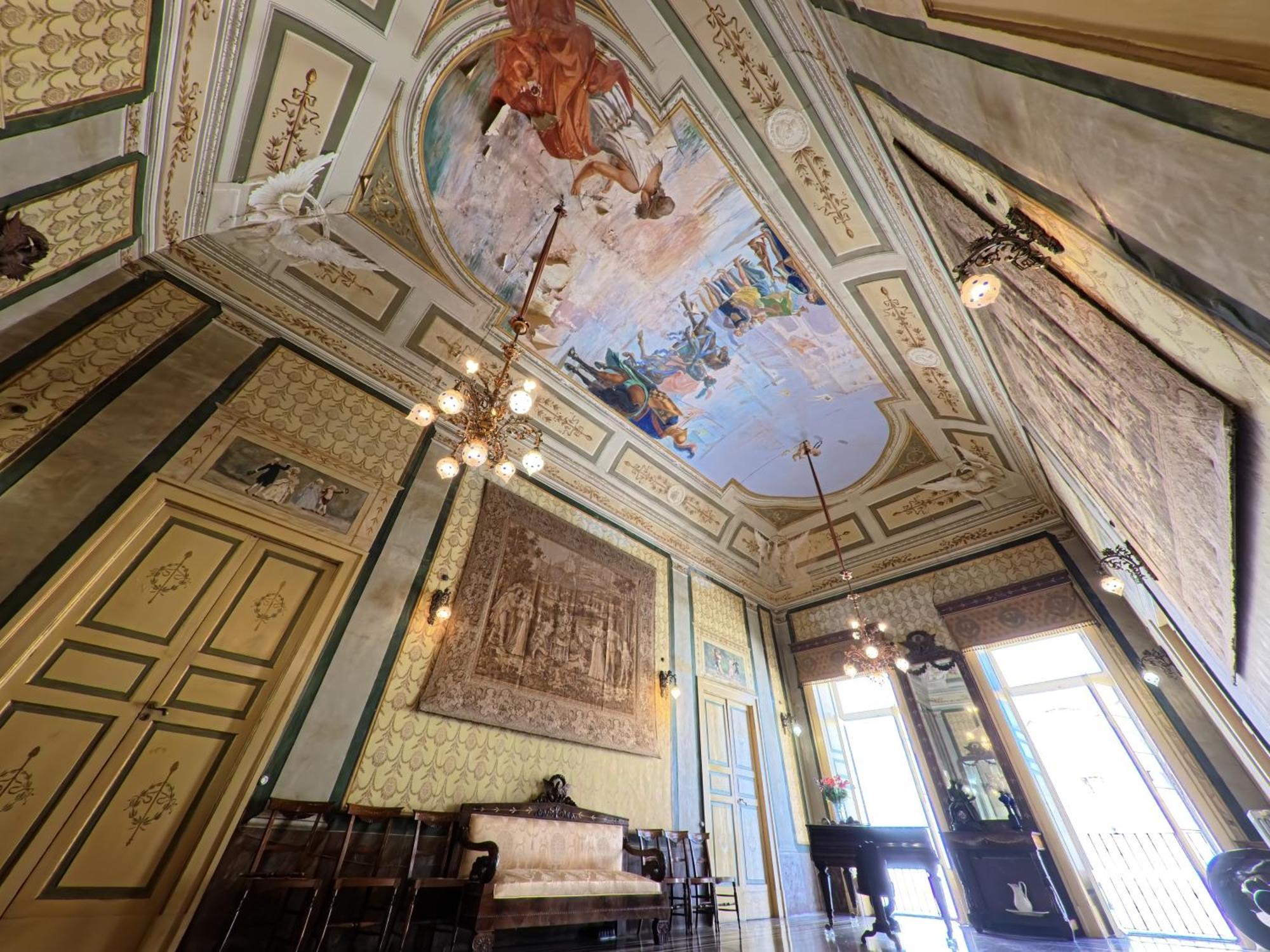 Palazzo Framarino Dei Malatesta - Noble Floor - XIV Century 焦维纳佐 外观 照片